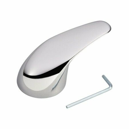 MOEN Faucet Handle, Metal, Chrome Plated, For: Single Handle Kitchen, Bathroom or Tub/Shower Faucets M3050